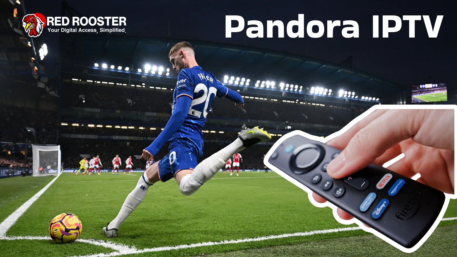 Pandora IPTV Nederland met 4K streaming en snelle zaps